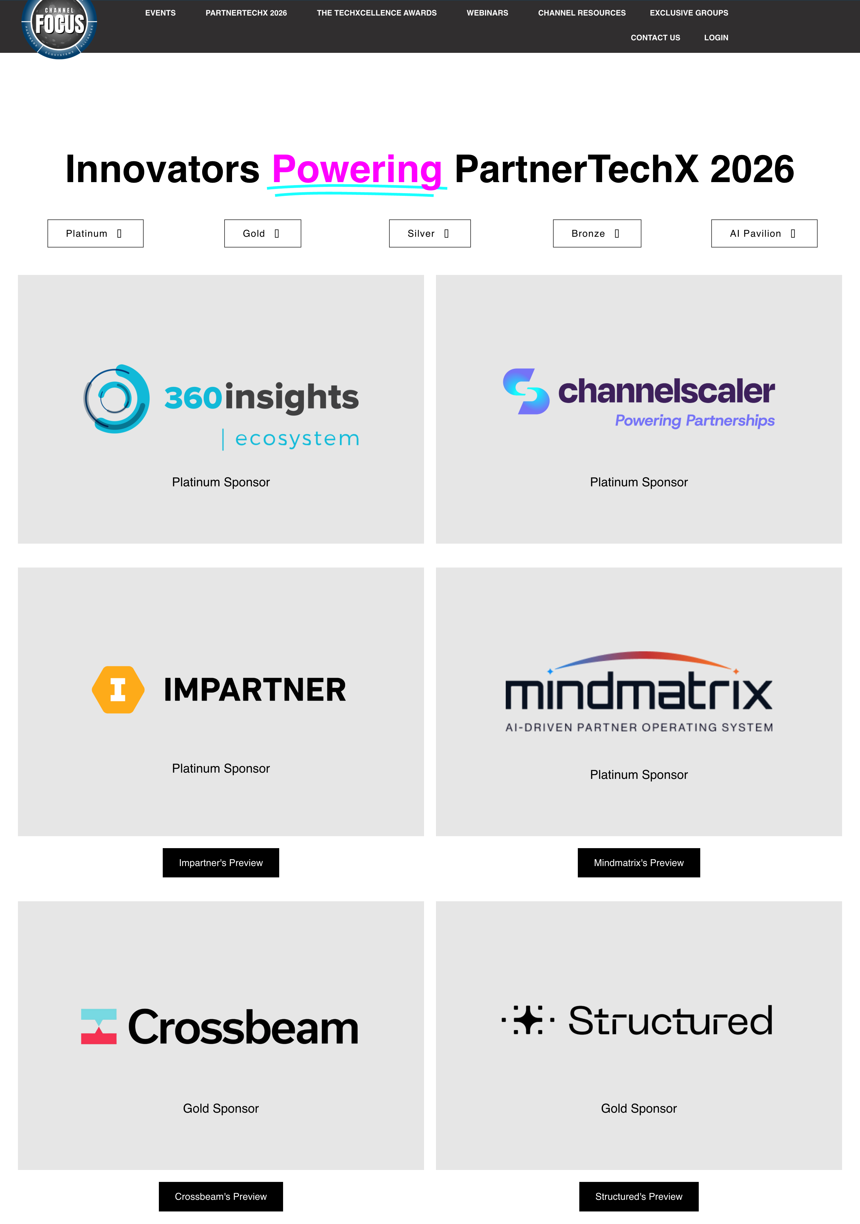 PartnerTechX Page